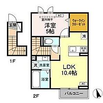 Casa arca 206 ｜ 岐阜県岐阜市加納鉄砲町3丁目60番の一部（賃貸アパート1LDK・2階・44.26㎡） その1