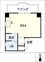 シャルム恵　Ｅ～Ｈタイプ  ｜ 岐阜県岐阜市柳津町本郷1丁目（賃貸マンション1R・3階・19.25㎡） その2