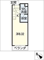 旭ツヴェルフ  ｜ 岐阜県岐阜市柳津町栄町（賃貸マンション1R・8階・25.00㎡） その2