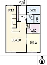 タウニィ服部  ｜ 岐阜県岐阜市茜部菱野3丁目（賃貸マンション1LDK・1階・40.00㎡） その2