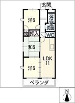 Ｍ・Ａ・ＦＬＡＴ・I  ｜ 岐阜県岐阜市宇佐南3丁目（賃貸マンション3LDK・3階・64.35㎡） その2