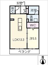 シャーメゾンステージ茜部本郷  ｜ 岐阜県岐阜市茜部本郷1丁目（賃貸マンション1LDK・1階・45.71㎡） その2