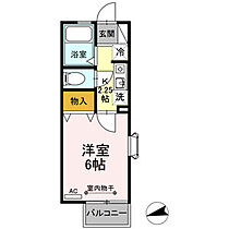 シンフォニー 102 ｜ 岐阜県岐阜市柳津町上佐波3丁目150番地（賃貸アパート1K・1階・20.25㎡） その2