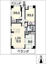 Ａｃｔｉｖｅ・Ｔ  ｜ 岐阜県岐阜市西川手5丁目（賃貸マンション3LDK・3階・75.95㎡） その2