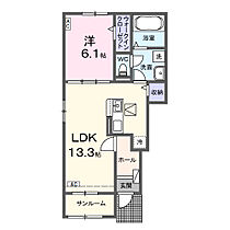 クレール・恵 101 ｜ 岐阜県安八郡安八町牧181番地3（賃貸アパート1LDK・1階・50.01㎡） その2