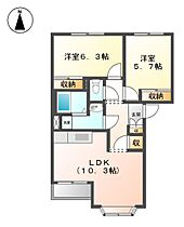 ベルクレスト  ｜ 岐阜県関市肥田瀬（賃貸アパート2LDK・1階・51.23㎡） その23