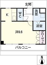 フルハウス夢の森  ｜ 岐阜県岐阜市岩田西3丁目（賃貸マンション1R・1階・29.75㎡） その2