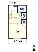 サンハイツ緑ヶ丘  ｜ 岐阜県関市小瀬（賃貸マンション1K・2階・23.00㎡） その2