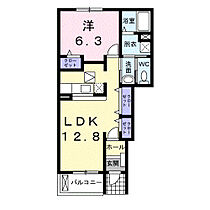 ノースモダン 103 ｜ 岐阜県羽島郡笠松町米野781-3（賃貸アパート1LDK・1階・46.49㎡） その2