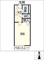 アネックス・ムラセII  ｜ 岐阜県岐阜市長良東町1丁目（賃貸アパート1K・2階・24.10㎡） その2