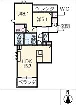 リオリエントグランコート長良  ｜ 岐阜県岐阜市福光東1丁目（賃貸マンション2LDK・2階・68.25㎡） その2