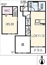 仮）Ｂｅｌｌ　Ｌｅａｄ栄新町  ｜ 岐阜県岐阜市栄新町2丁目（賃貸アパート1LDK・1階・41.61㎡） その2