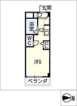 シャトー岐大　Ａ棟  ｜ 岐阜県岐阜市古市場東町田（賃貸マンション1K・4階・18.16㎡） その2