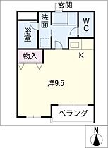 花ハイム  ｜ 岐阜県安八郡神戸町大字田（賃貸マンション1R・3階・27.70㎡） その2