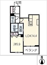 リオリエント　プレミアス  ｜ 岐阜県大垣市林町1丁目（賃貸マンション1LDK・3階・48.00㎡） その1