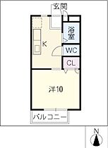 サンビレッジ大垣ＡＢＣ  ｜ 岐阜県大垣市領家町3丁目（賃貸アパート1K・1階・23.77㎡） その2