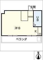 あおやぎハイム6号館  ｜ 岐阜県大垣市馬場町（賃貸マンション1R・4階・32.00㎡） その2