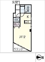 マンションビクトリー  ｜ 岐阜県各務原市那加桐野町1丁目（賃貸マンション1R・8階・30.31㎡） その2