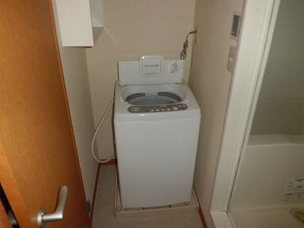 画像7:洗濯機付。