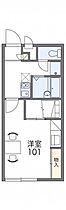 レオパレスＷＥＳＴ　ＣＯＵＲＴ 106 ｜ 岐阜県可児市今渡字鳴子2402-3（賃貸アパート1K・1階・22.70㎡） その2