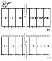 レオパレスサザンコート 110 ｜ 岐阜県可児市今渡2405-1（賃貸アパート1K・1階・23.71㎡） その4