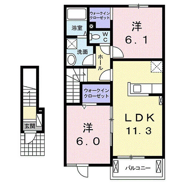 ソフィア 203｜岐阜県可児市今渡(賃貸アパート2LDK・2階・57.64㎡)の写真 その20