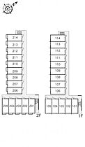 レオパレスヒロ 211 ｜ 岐阜県可児市東帷子字国ヶ洞1148-48（賃貸アパート1K・2階・23.18㎡） その4