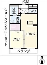 ハーモニアス  ｜ 岐阜県可児市下恵土（賃貸マンション1LDK・3階・43.01㎡） その2