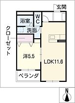 サンフェアリー  ｜ 岐阜県美濃加茂市田島町3丁目（賃貸マンション1LDK・3階・40.89㎡） その2