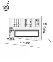 レオパレスかたびら新町 208 ｜ 岐阜県可児市帷子新町1丁目10-2（賃貸アパート1K・2階・28.02㎡） その3