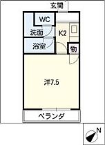 トーゴーハイツ 3A ｜ 岐阜県可児市菅刈839-2（賃貸アパート1K・3階・22.68㎡） その2