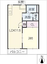 グレイスヨシダ  ｜ 岐阜県可児市今渡（賃貸アパート2K・1階・35.00㎡） その2