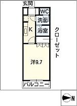 レジデンス明智  ｜ 岐阜県可児市瀬田（賃貸アパート1K・2階・29.75㎡） その2