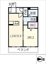 アメイジングパレスＨ  ｜ 岐阜県美濃加茂市中部台7丁目（賃貸マンション1LDK・3階・40.49㎡） その2