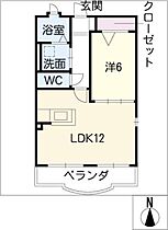 ムーンライトヒルズ  ｜ 岐阜県美濃加茂市山之上町（賃貸マンション1LDK・2階・40.80㎡） その2