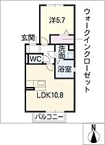 京  ｜ 愛知県名古屋市緑区水広1丁目（賃貸アパート1LDK・1階・41.27㎡） その2