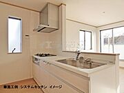 キッチン 施工例（実際の仕様と異なる場合がございます
