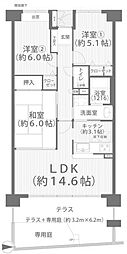 間取図画像 3LDK