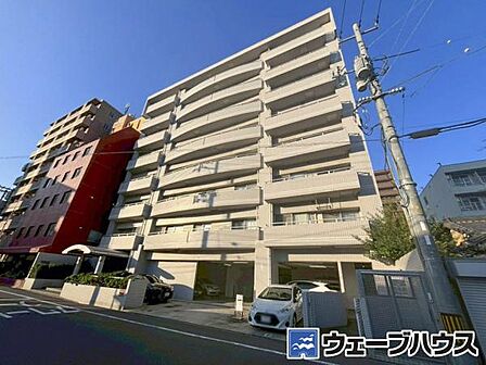 岡山市北区清輝橋にある地上9階建ての分譲マンションです！