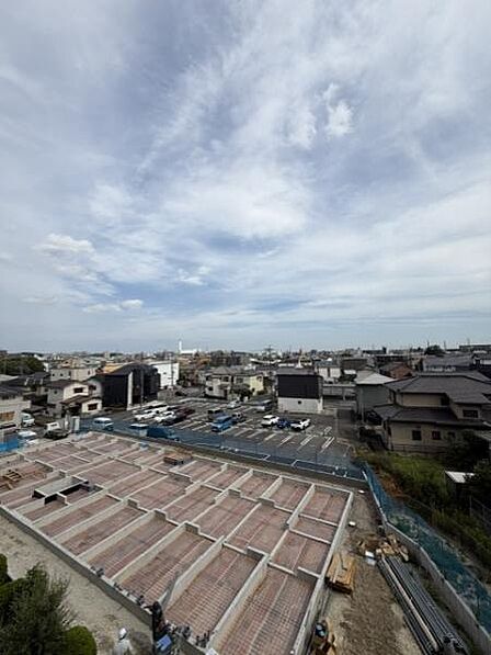 開放感のある眺望です。