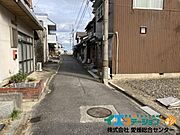 前面道路です。