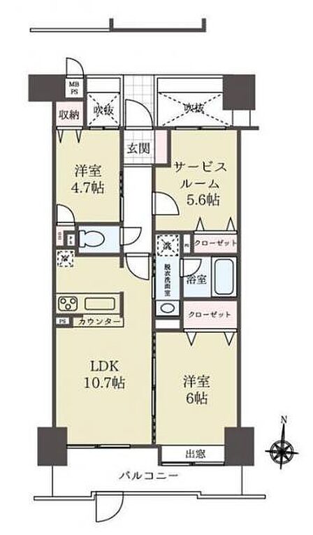 【間取り図】内装リフォーム済み(2026年5月完成)