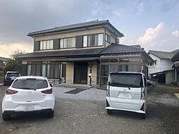 栃木市大久保町 2階建て7DK 大きな車庫が自慢の一戸建て