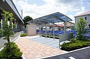 大切な自転車の雨ざらし回避！屋根付き駐輪場付き♪