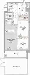 ラセレッソ練馬春日町 3LDKの間取図画像