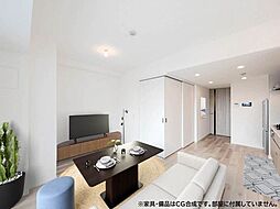 ※家具および備品はＣＧ合成です。お部屋に付属していません。