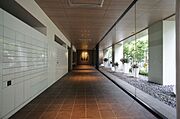 エントランスホール＆メールコーナーです。