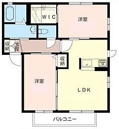 GRANDCASA5 2LDKの間取図画像