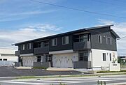 ★積水ハウス施工賃貸住宅シャーメゾン／軽量鉄骨2階建て★白黒ツートンカラーでスタイリッシュです♪
