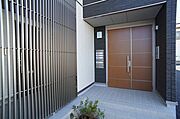 オートロック付きの共用玄関